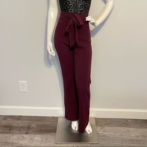 Windsor Purple Dress Pants with a Tie